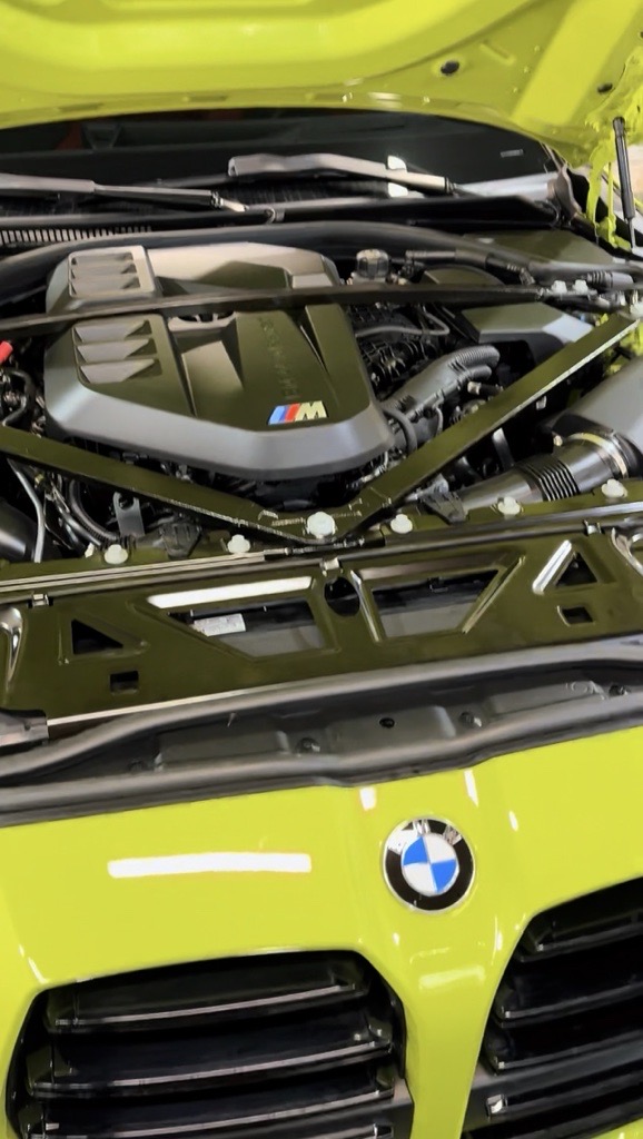 BMW M engine bay detailed by Ultra Gloss